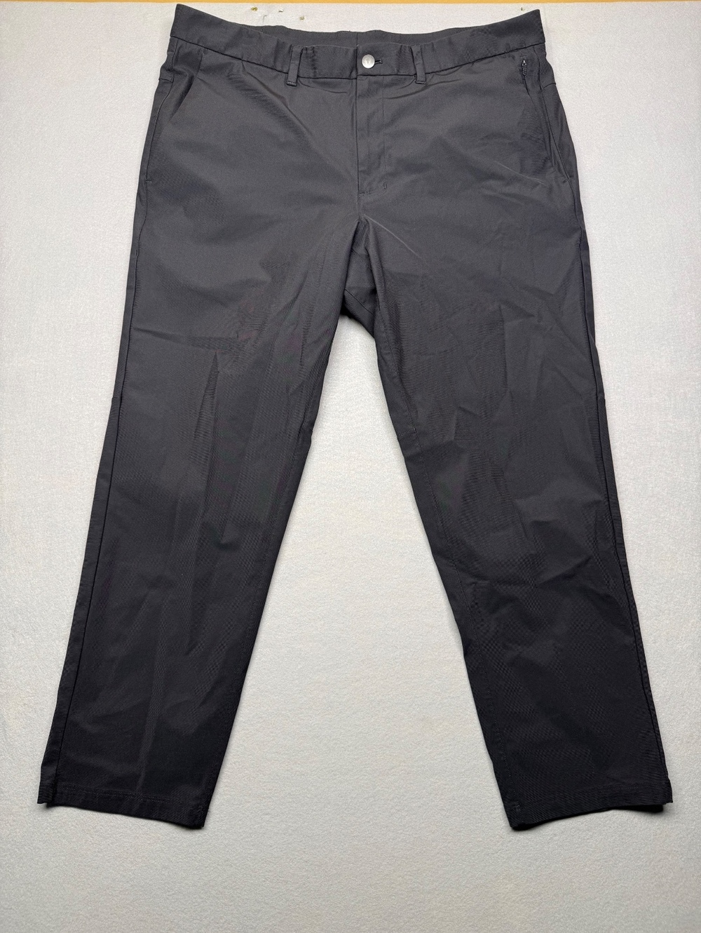 CRZ Yoga Men's Black Pants 38x30 Relaxed Fit Zip Pockets